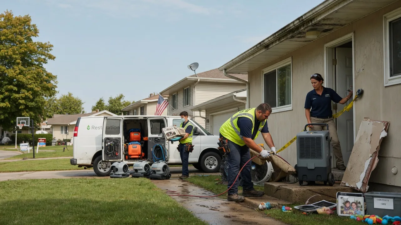 Water Damage Restoration in Lincolnshire, IL near me